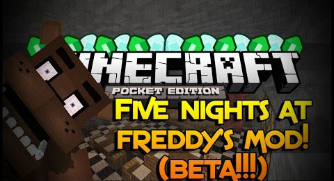 Five Nights At Freddy S Mod For Mcpe 9minecraft Net