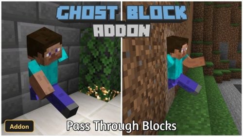 Ghost Block (26+, 1.20) – MCPE/Bedrock Addon