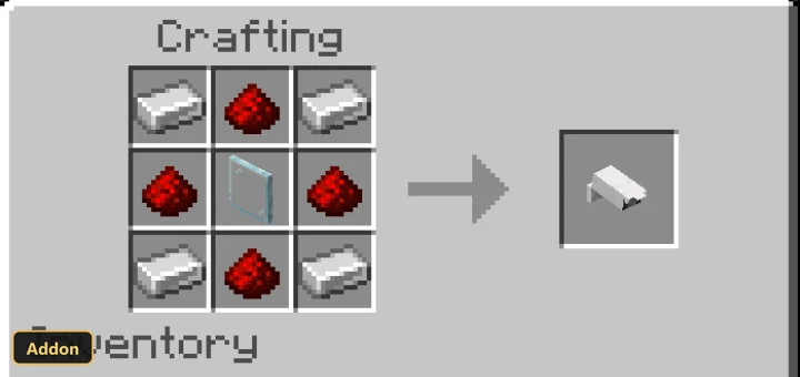 crafting recipe for a security camera
