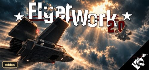 title card with two fighter jets in a cloudy sky