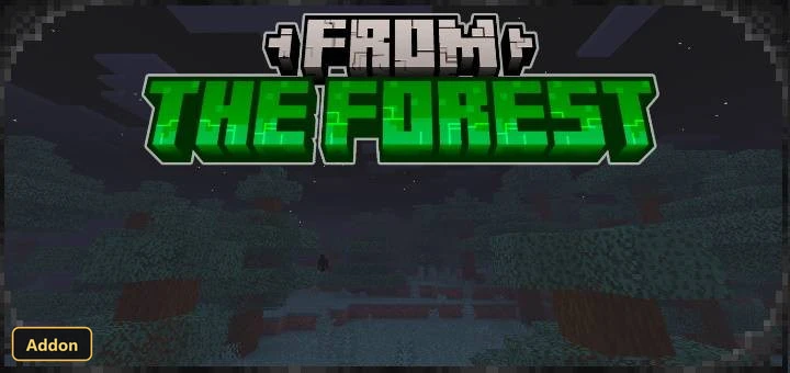 Title card "FROM THE FOREST" over a dark forest scene