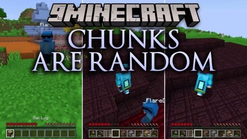 Chunks Are Random Addon (26.x, 1.21) - Chaotic World Generation