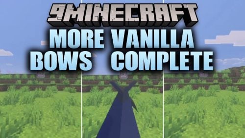 More Vanilla Bows+ Complete Addon (26.x, 1.21) - Craft Tiered Bows and Unique