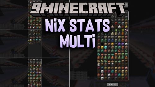 Nix Stats Multi Mod (26.3, 1.21.11) - Track Live Stats and Phantom Timers