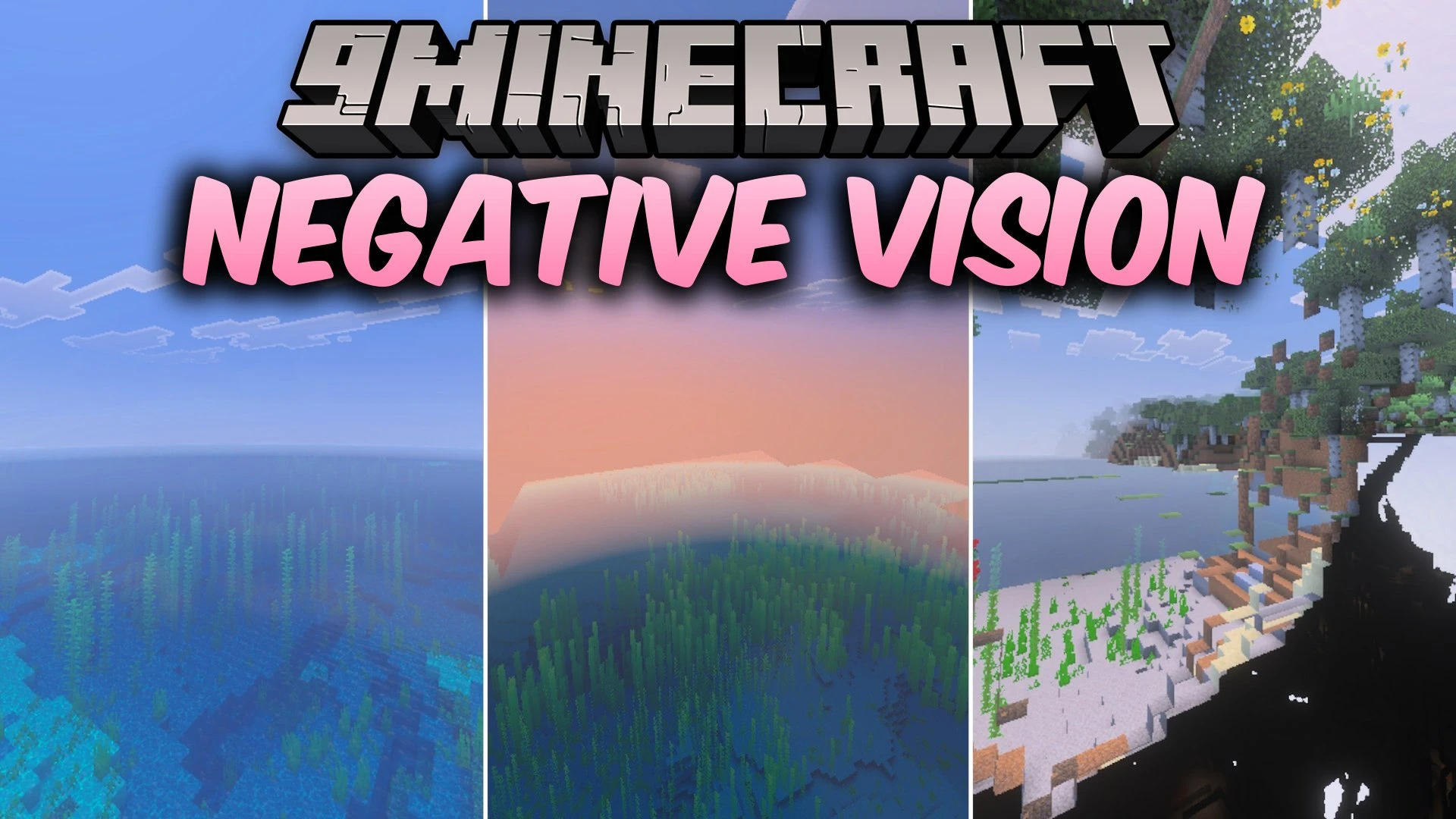 Negative Vision Shader (26.x, 1.21) – Inverted Color Effects with Quick In-Game