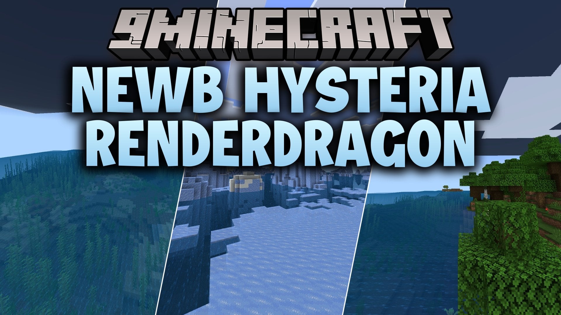 Newb Hysteria – RenderDragon Shader (26.x) – Horror Visuals and Blood Moon