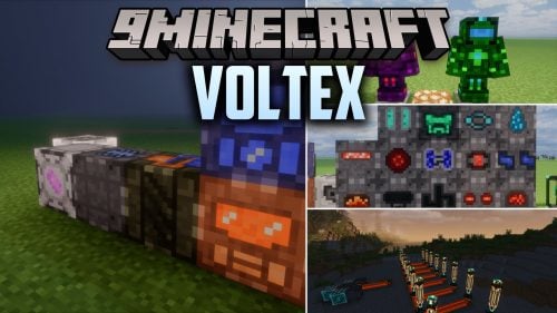 Voltex Mod (1.20.1) - Build Industrial Factories Powered By Nuclear Energy