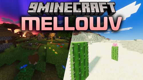 Mellowv Shaders (26.x, 1.21) – Soft Volumetric Fog and Aurora Skies on Mobile