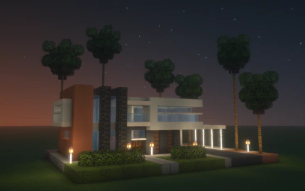 Modern Designer Villa Schematic (1.20.x) – Luxury Contemporary House for Modern Cities