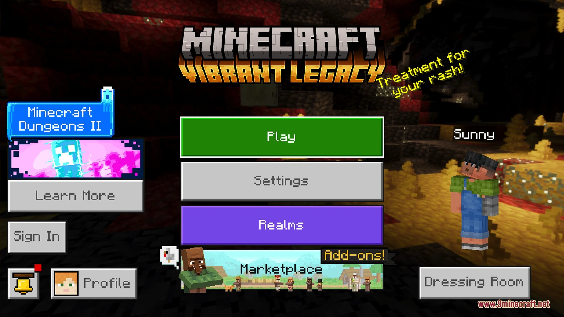 Vibrant Legacy Rewrite Shader (26.x) – Clean Illumination Across Bedrock Devices — screenshot 1