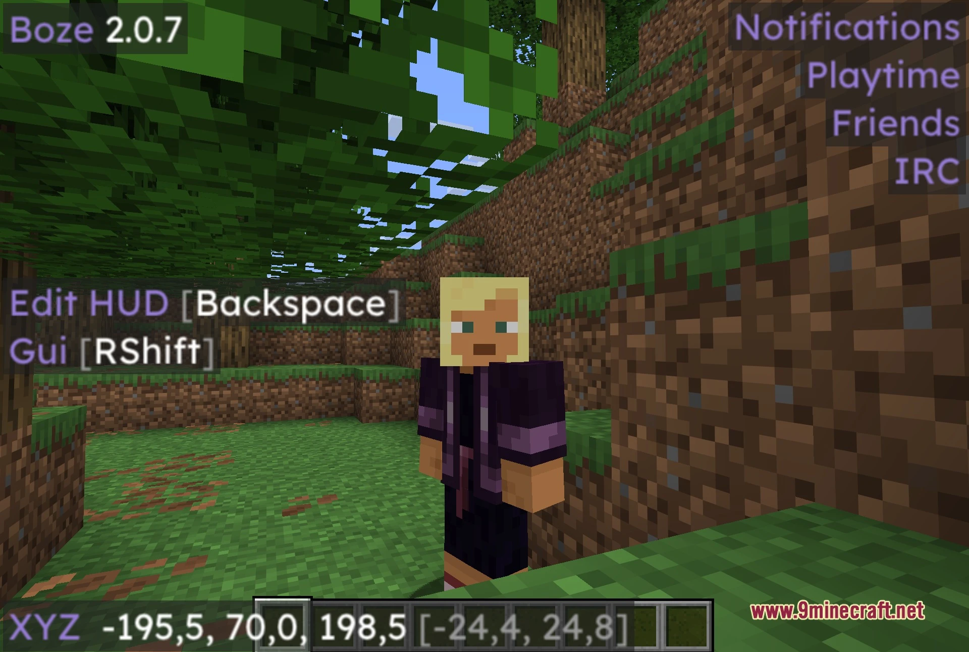 Boze Standard Client Mod (26.2) – Dominate Crystal PvP on Anarchy Servers — screenshot 3