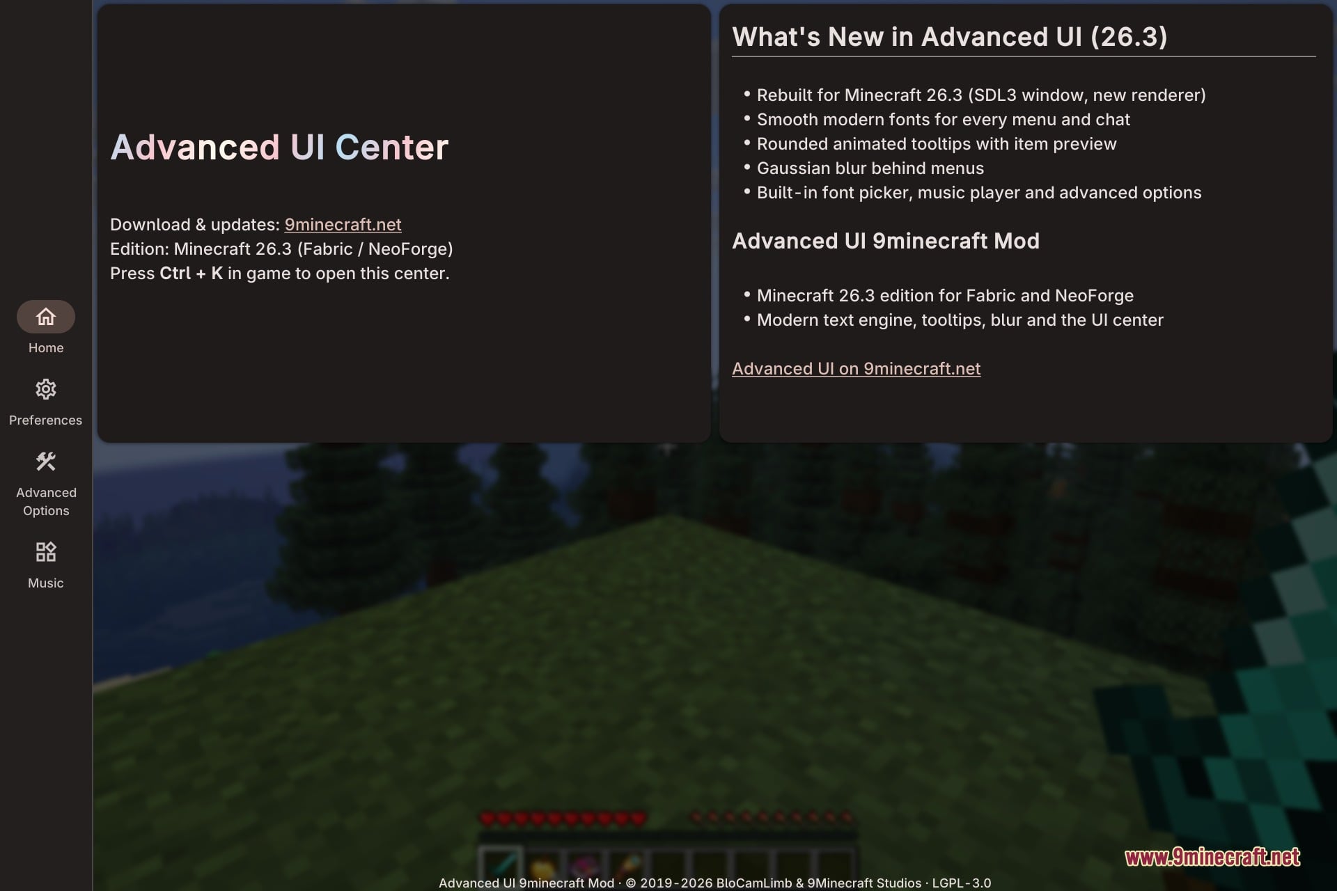 Advanced UI 9minecraft Mod Screenshot 3