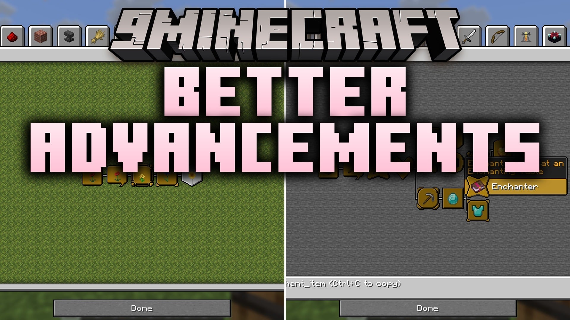Better Advancements 9minecraft Mod