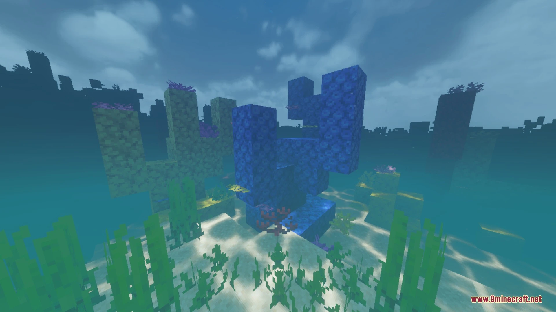 Chroma Visuals Shader (26.x) – Clear Water Reflections and Soft Bloom on Bedrock — screenshot 1