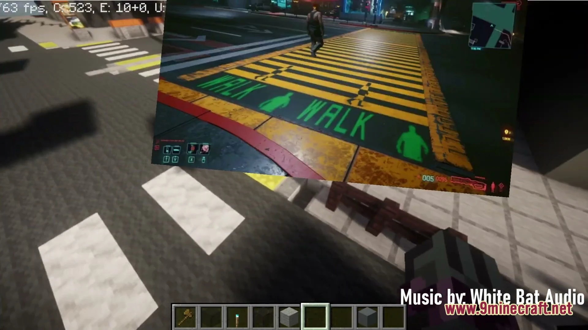 Cyberpunk City Modded Map (26.2, 1.20.1) – Survive a Ruthless Neon Metropolis — screenshot 4