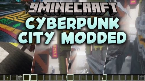 Cyberpunk City Modded Map