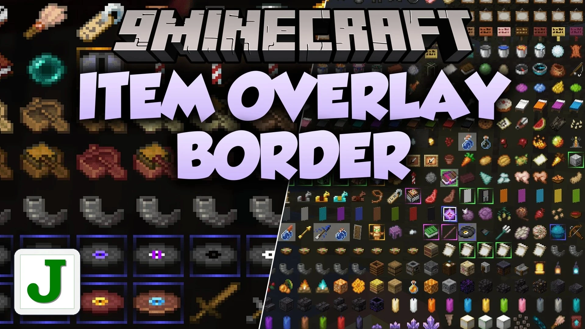 Item Overlay Border Mod (1.20.1) – Spot Rare Loot Instantly in Your Inventory