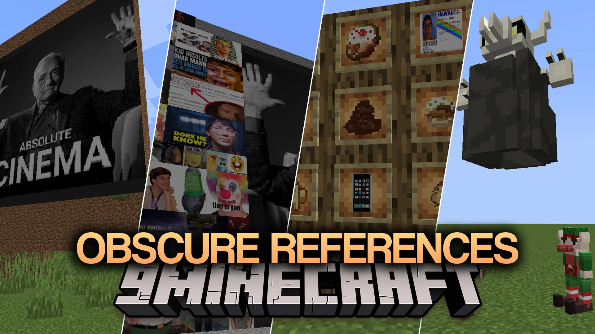 Obscure References Mod (1.21.4, 1.20.1) – Turn Your Survival World