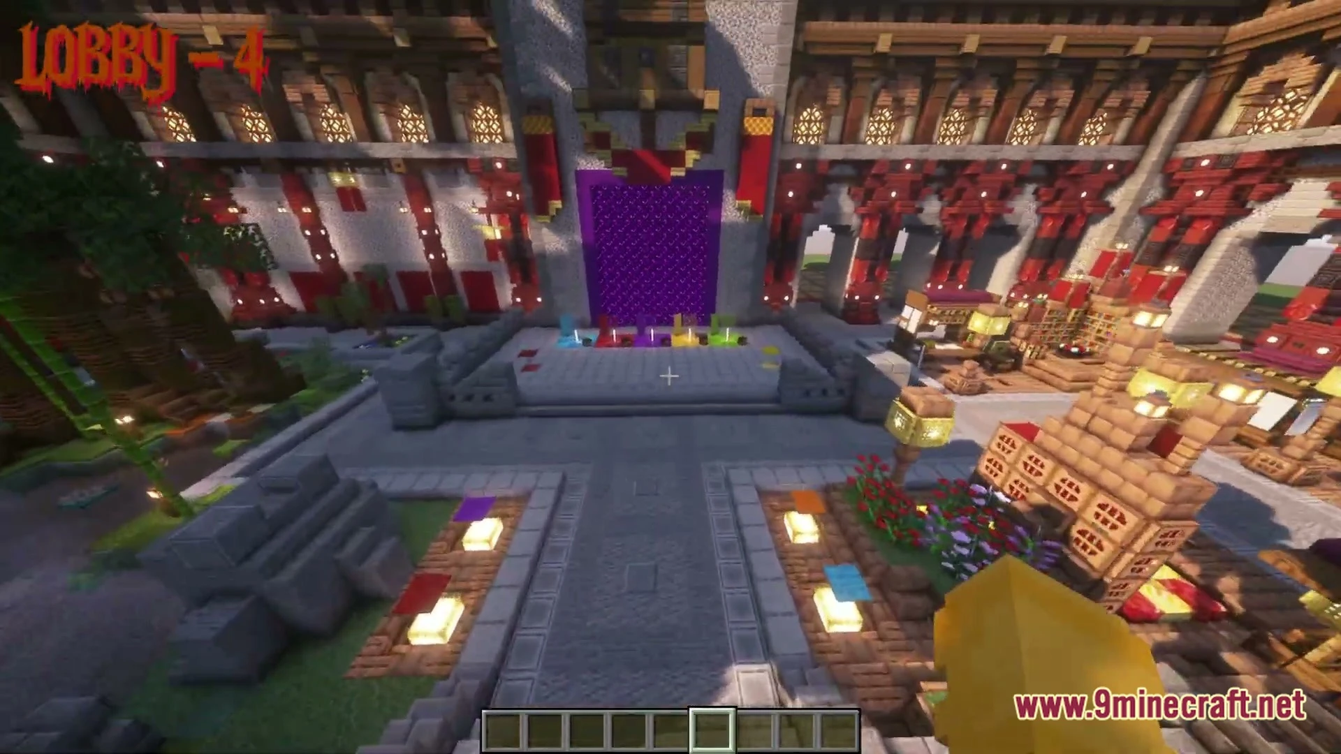 Server Spawn Lobby V2 Map (26.2, 1.20.1) – Gathering Hub for Multiplayer Worlds — screenshot 4