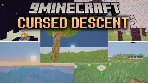 Cursed Descent Shaders (26.3, 1.20.1) – Escalating Visual Glitches and Warps