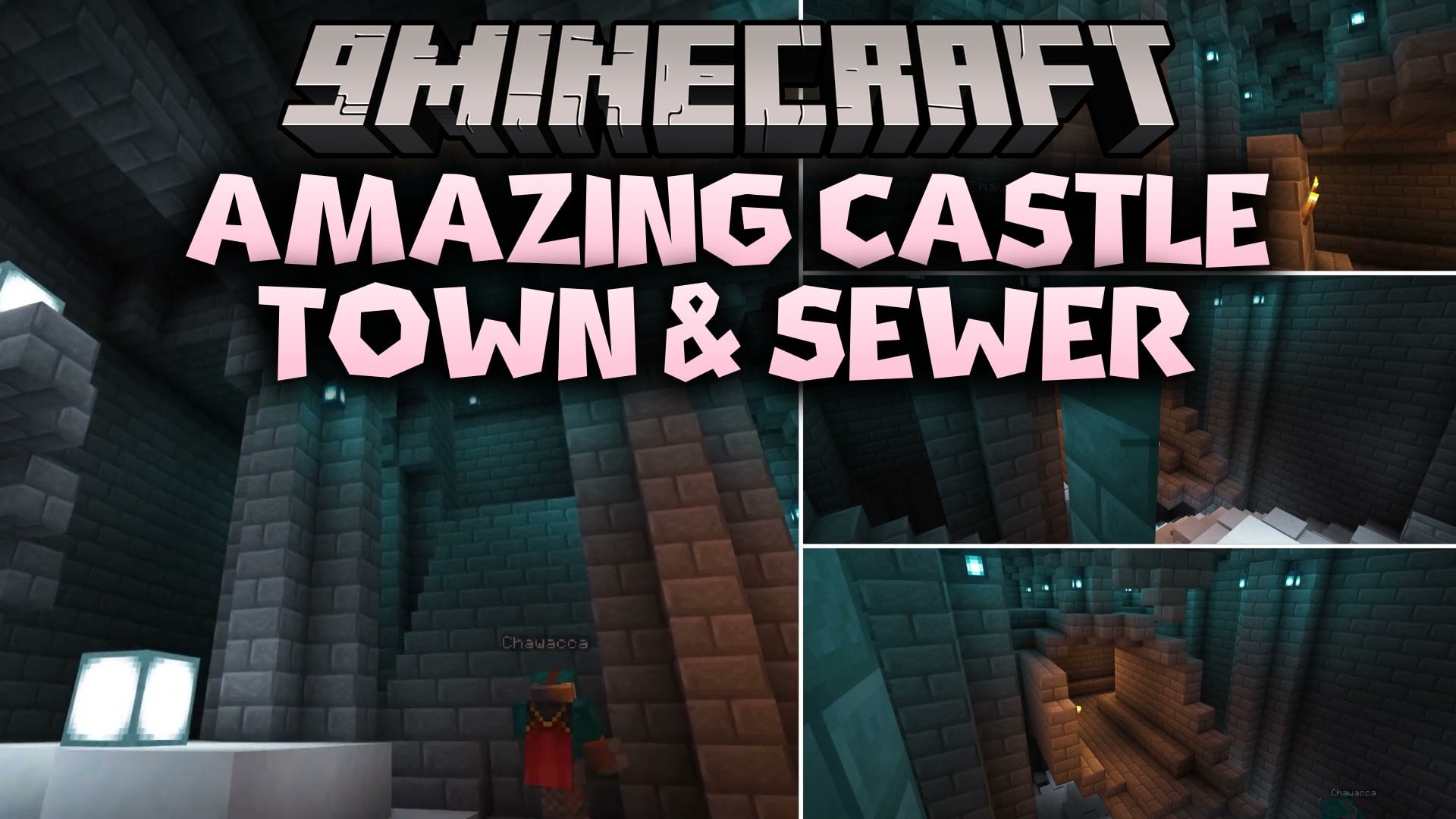 Amazing Castle Town & Sewer Map