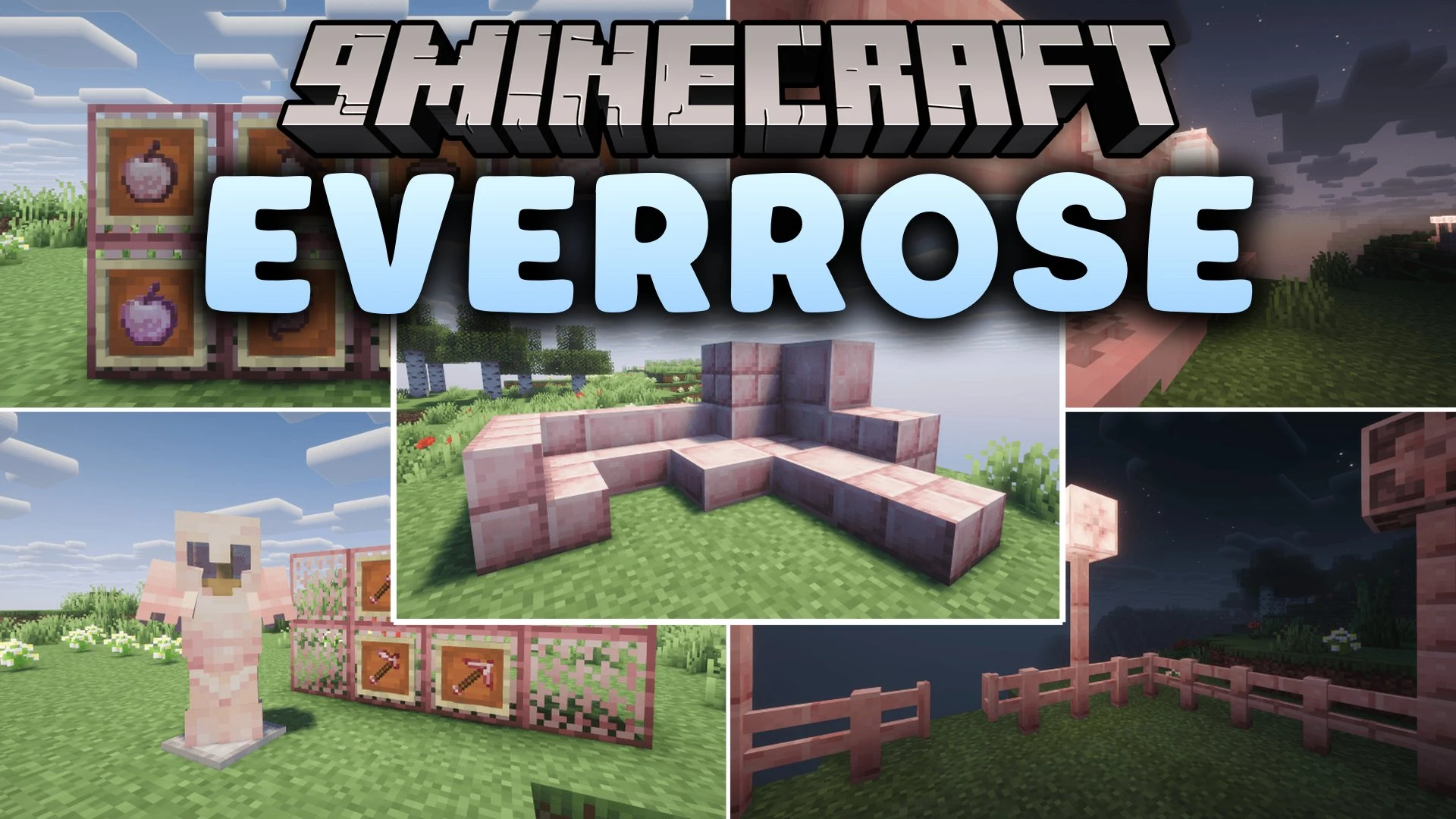 Everrose Mod (26.3, 1.20.1) – Forge Rose Gold Gear Stronger Than Netherite