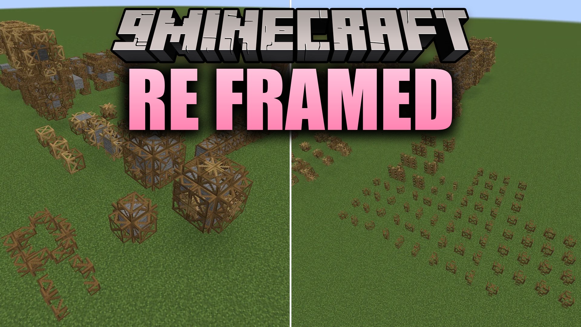 Re Framed Mod (1.21.11, 1.20.1) – Build Detailed Houses with Any Block