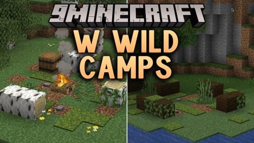W Wild Camps Mod (26.1.2, 1.20.1) – Loot Abandoned Campsites