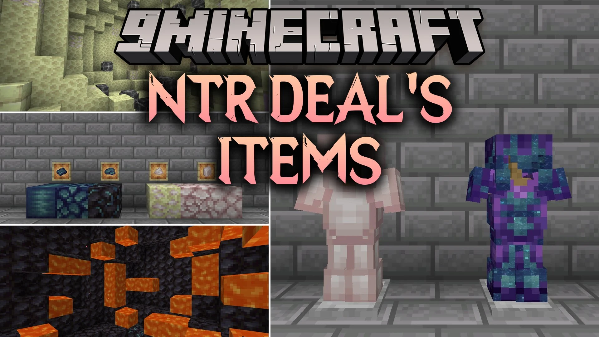 NTR Deal's Items Mod (26.3, 1.21.1) – Hunt Rare Geodes and Infuse Trimmed
