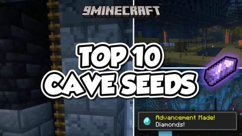 Top 10 Rare Cave & Underground World Seeds for Minecraft 26.3 - Java & Bedrock Edition Thumbnail
