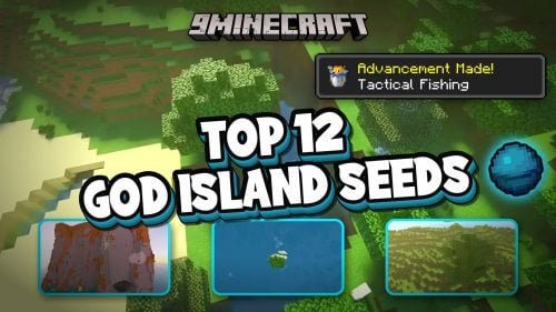 Top 12 God Survival Island Seeds for Minecraft 26.3 – Java & Bedrock Edition