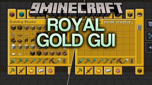 Royal Gold GUI Resource Pack (1.21.11) – Polished Treasury Frames for Survival