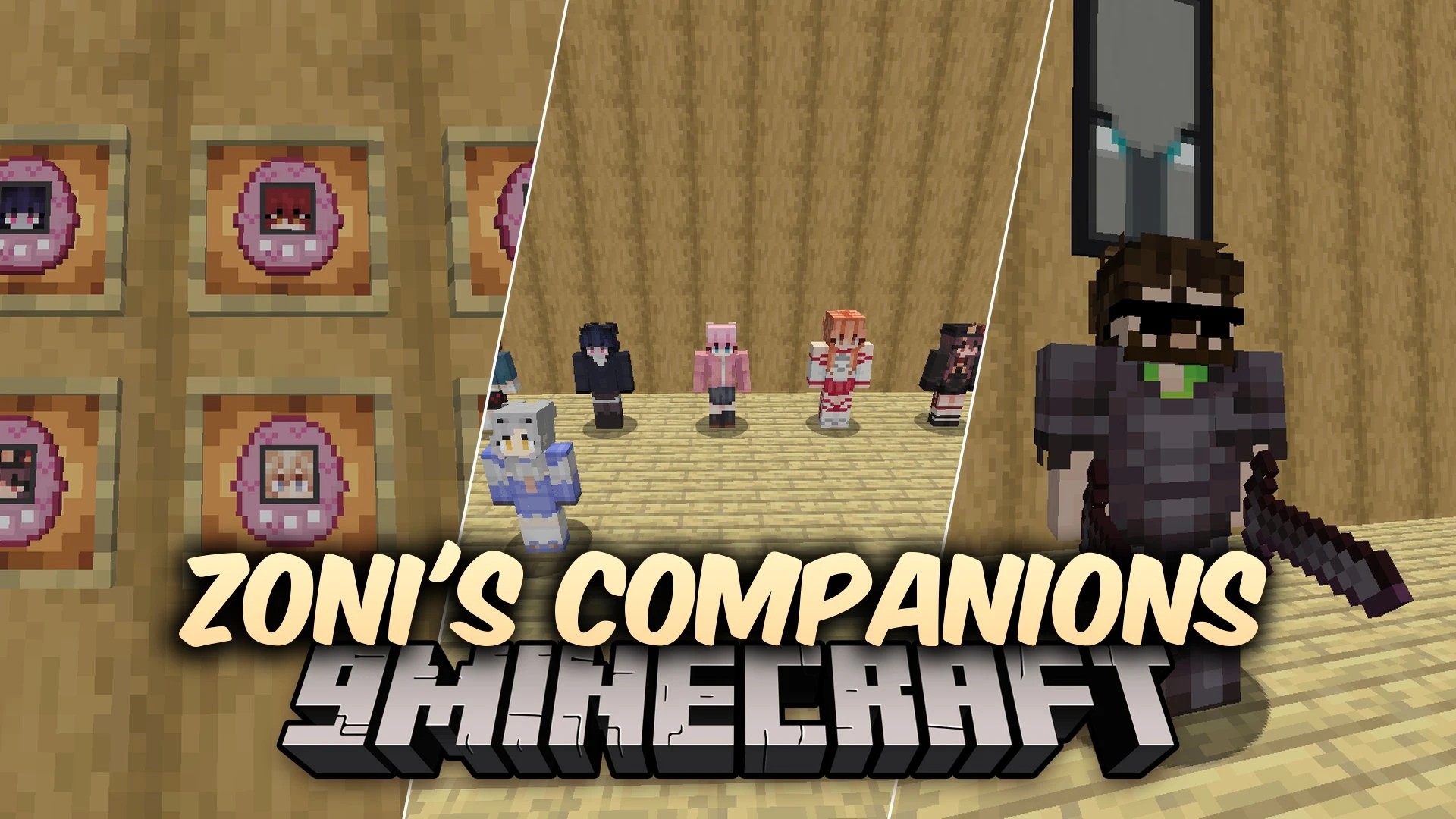 Zoni's Companions Mod (1.20.1) – Build an Anime Combat Squad