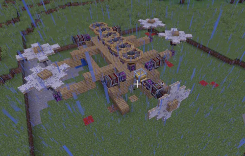 Creative Mode Airship Schematic (1.21.x) – Fly Through the Sky with Ease