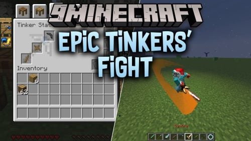 Epic Tinkers’ Fight Data Pack (1.20.1) – Swing Forged Weapons with Epic Attacks