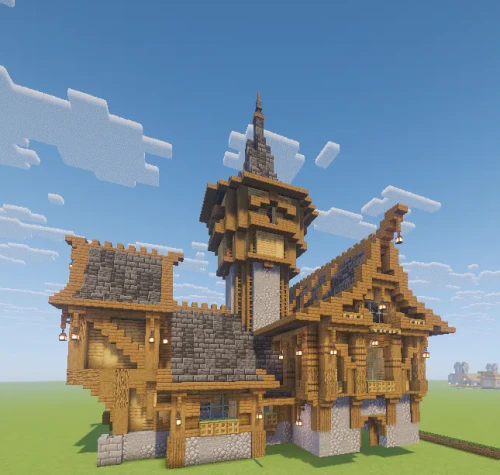 Medieval House Supreme Schematic (1.21.x) – Grand Medieval Home for Your World