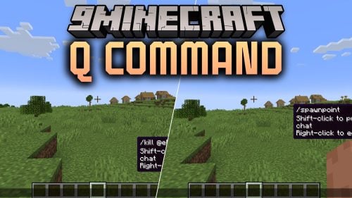 Q Command Mod (26.3, 1.20.1) – Trigger Server Teleports with One Click