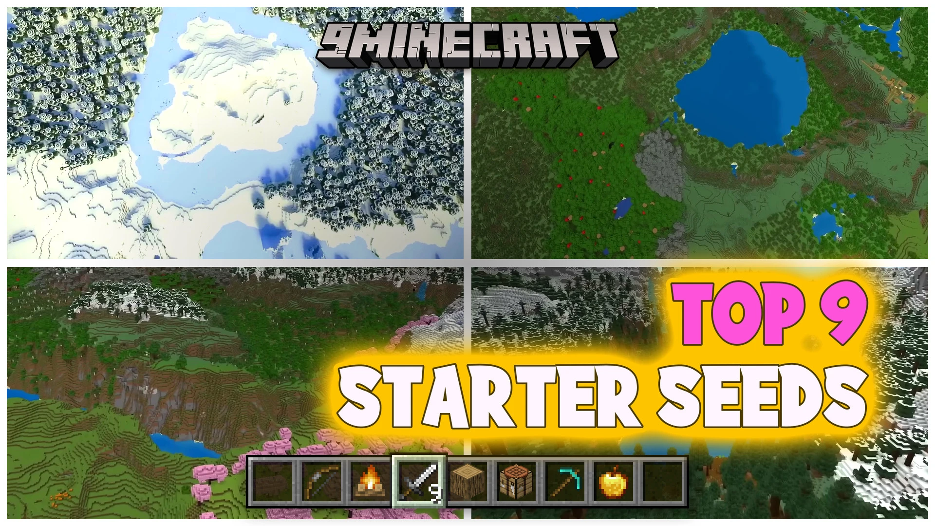 9 God-Tier Survival Starter & Exploration Seeds for Minecraft (26.3, 1.21.11) - Java & Bedrock Edition