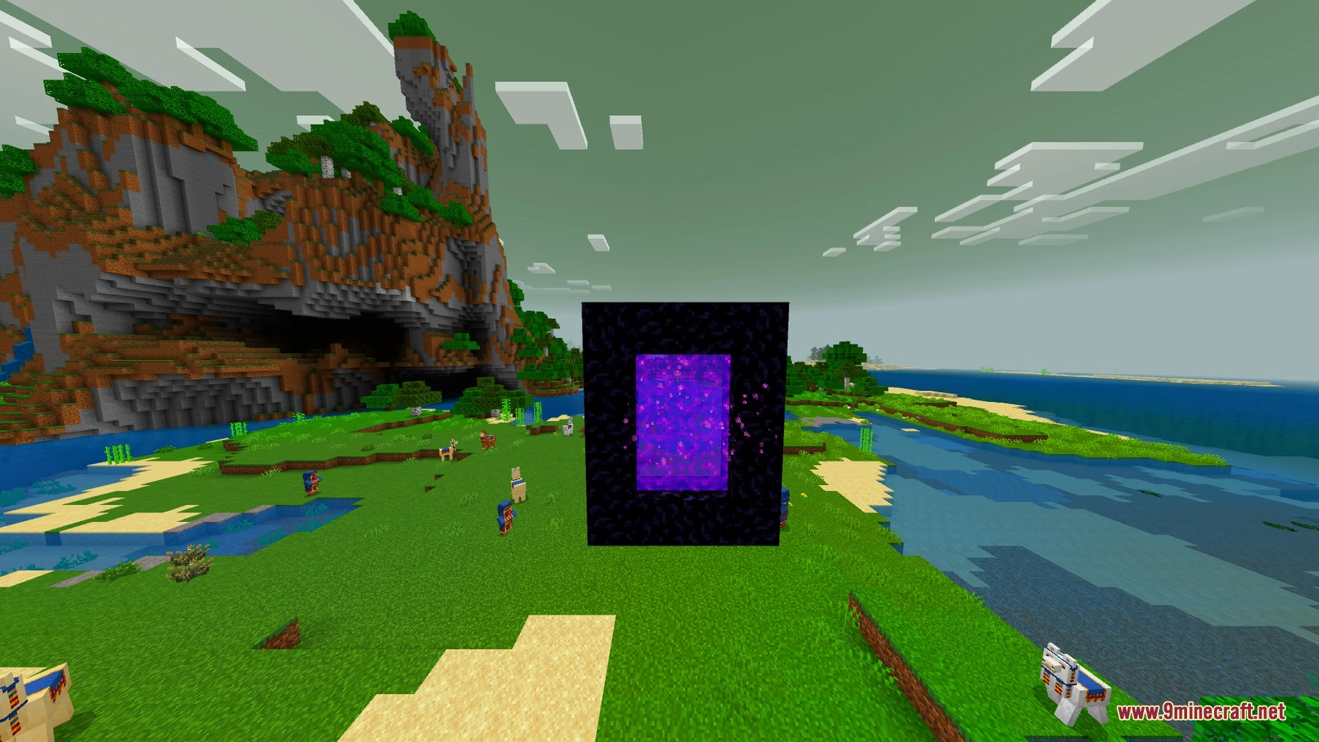 Colorful Visuals Shader (26.x) – Neon Green Grass and Deep Purple Skies Screenshot 11