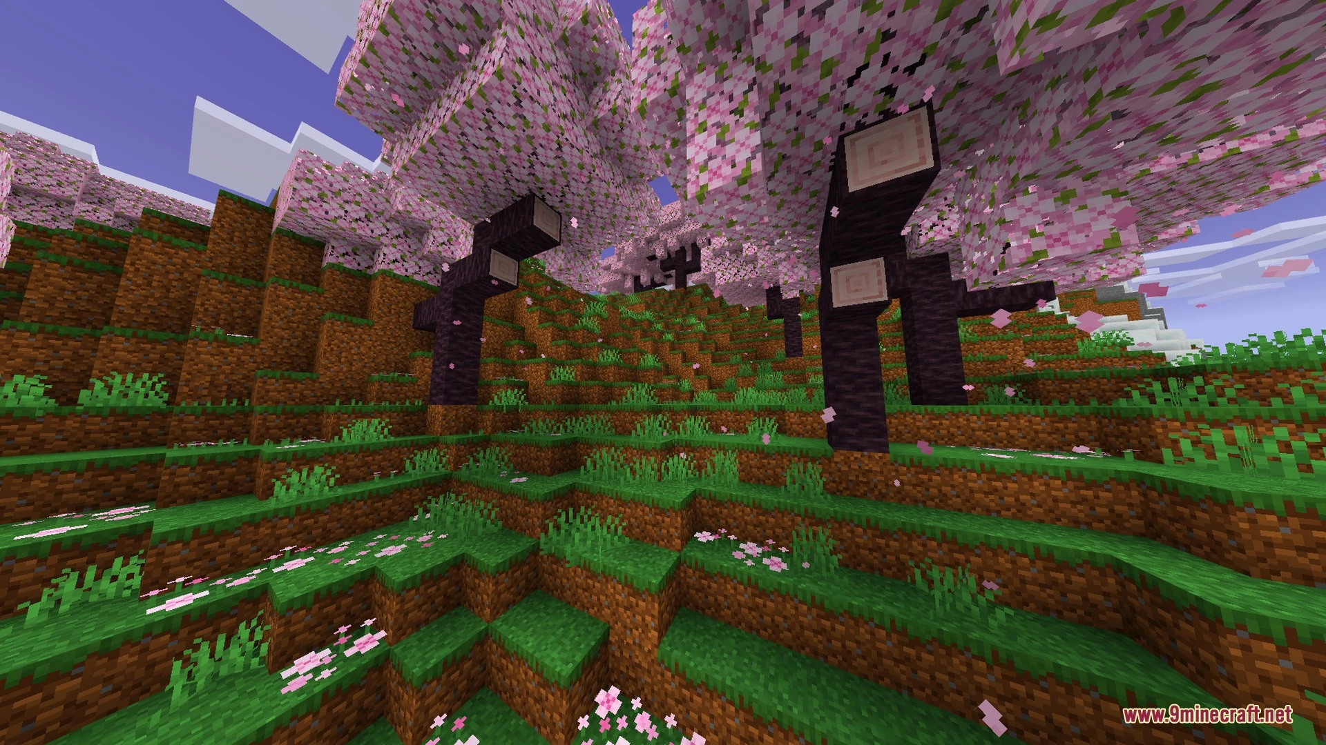 Colorful Visuals Shader (26.x) – Neon Green Grass and Deep Purple Skies Screenshot 7