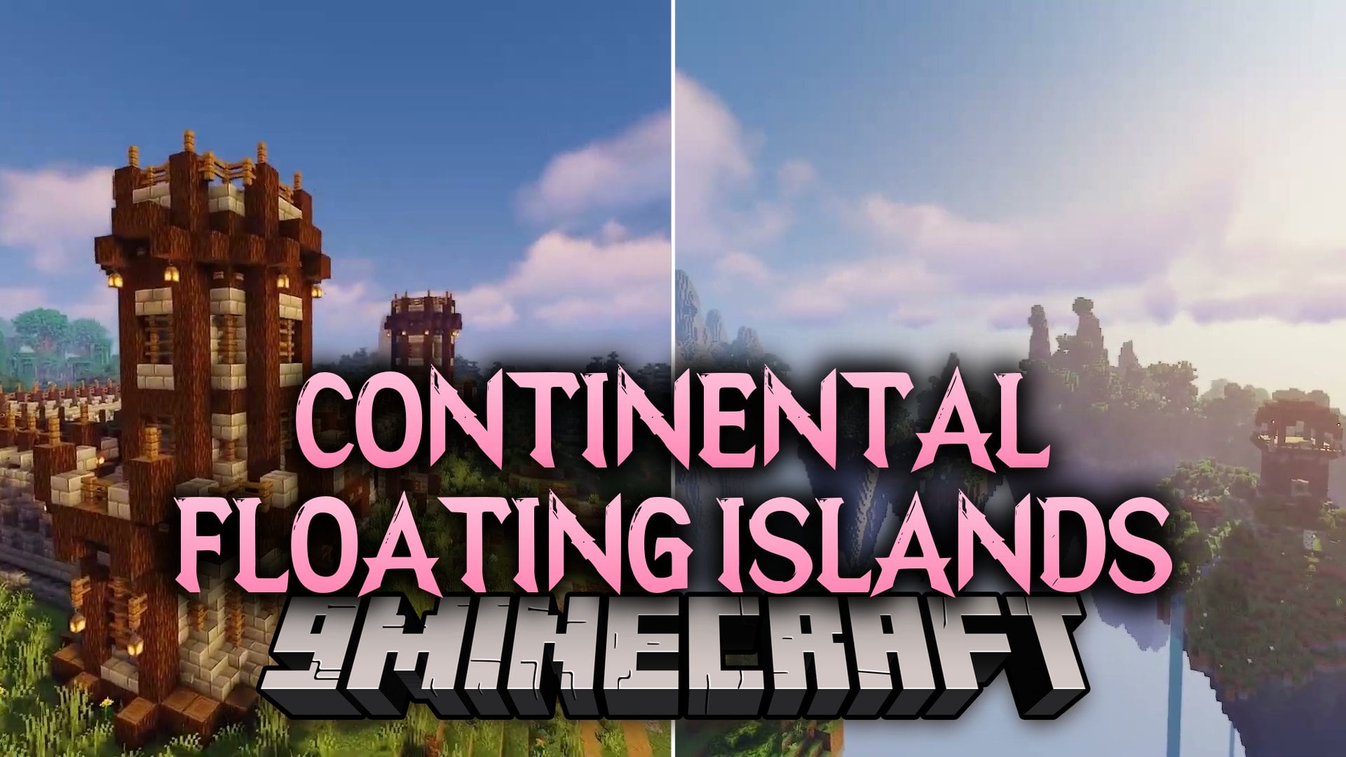 Continental Floating Islands Map (26.3, 1.20.1) – Survive Above the Clouds