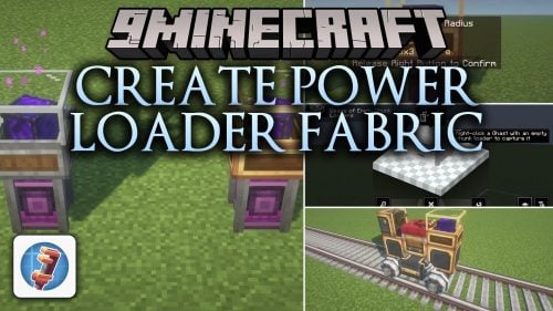 Create Power Loader Fabric Mod (1.20.1) – Keep Moving Factories Running Far Away