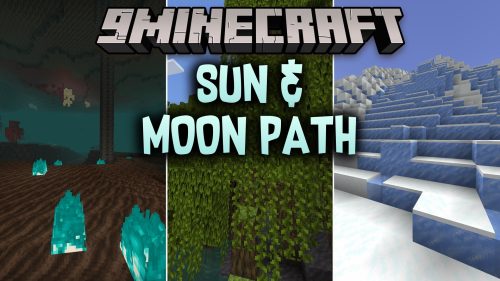 Sun & Moon Path Shader (26.x, 1.21) – Diagonal Sunsets and Skybox Bloom