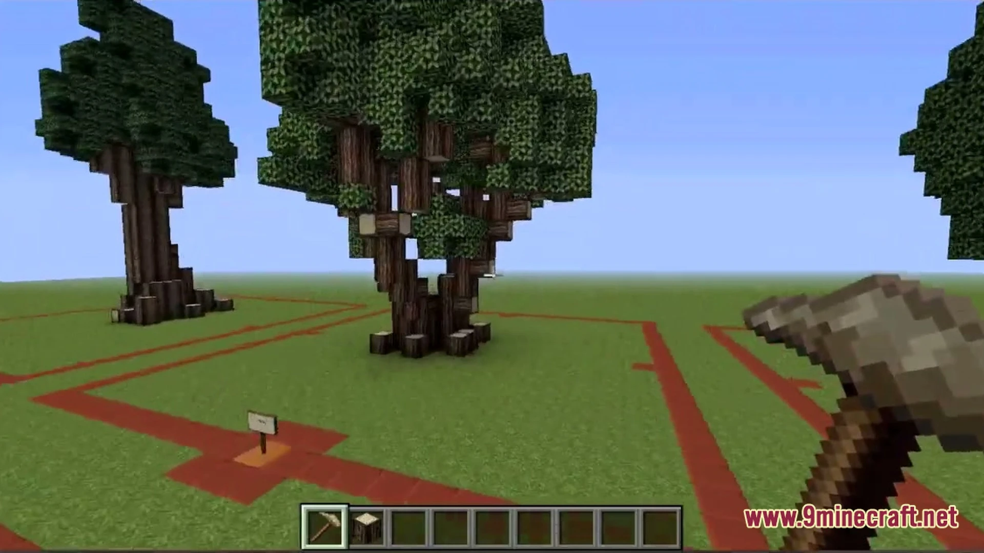 Tree Bundle 300 Custom Trees Map (26.3, 1.20.1) – Inspire Lush Forest Builds — screenshot 1