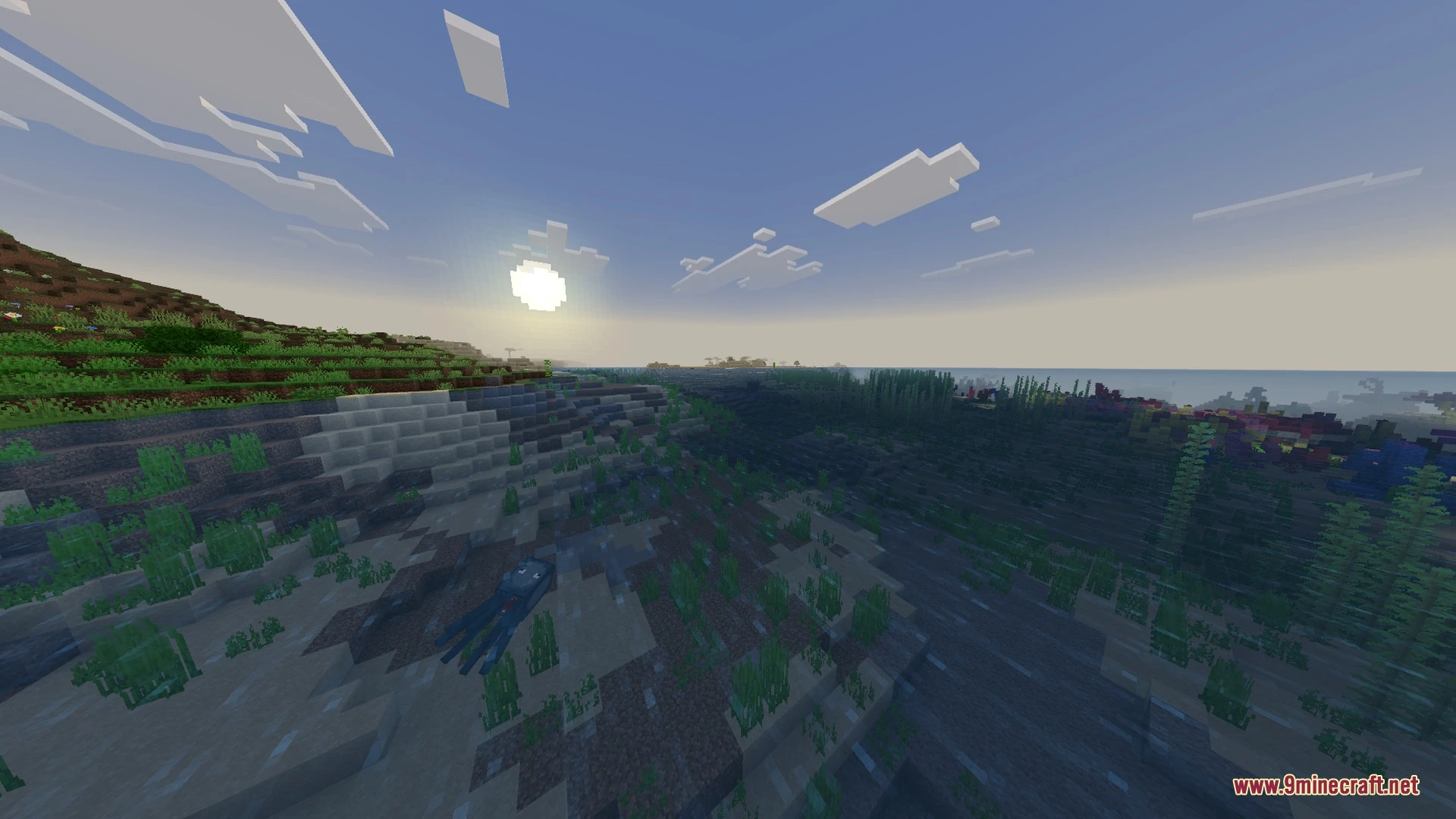 AuraFX Visuals Shader (26.x, 1.21) – Volumetric Sun Rays and Clean Water Screenshot 11 AuraFX Visuals Shader (26.x, 1.21) – Volumetric Sun Rays and Clean Water Screenshot 11