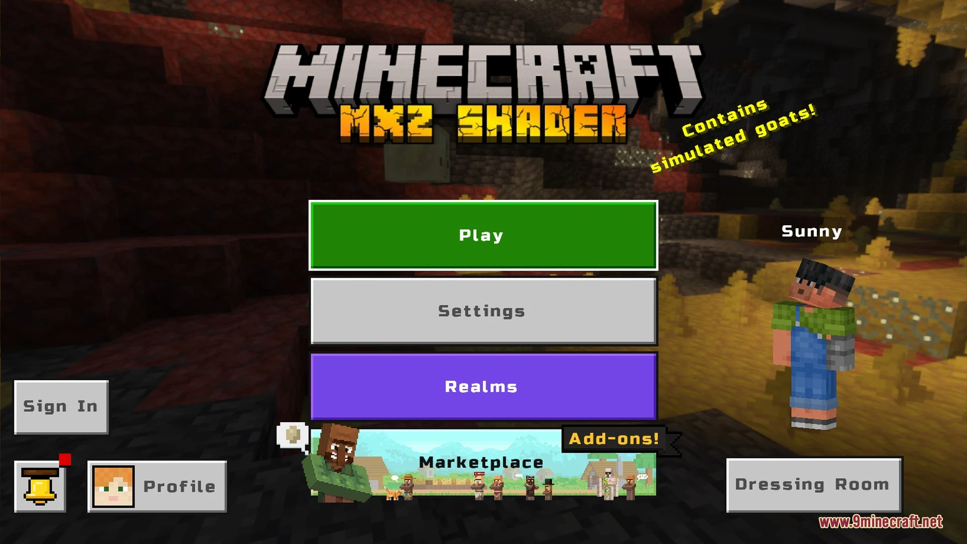 MXZ Shader (26.x, 1.21) – Realistic Lighting and Clear Water on Any Mobile Screenshot 1