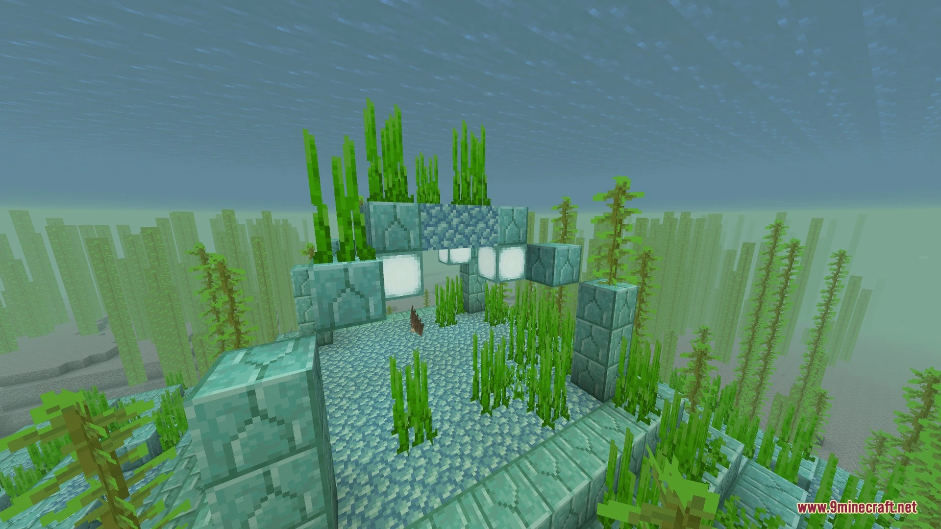 Solscape Shaders (26.x, 1.21) – ACES Color Grading with Glowing PBR Ores Screenshot 9