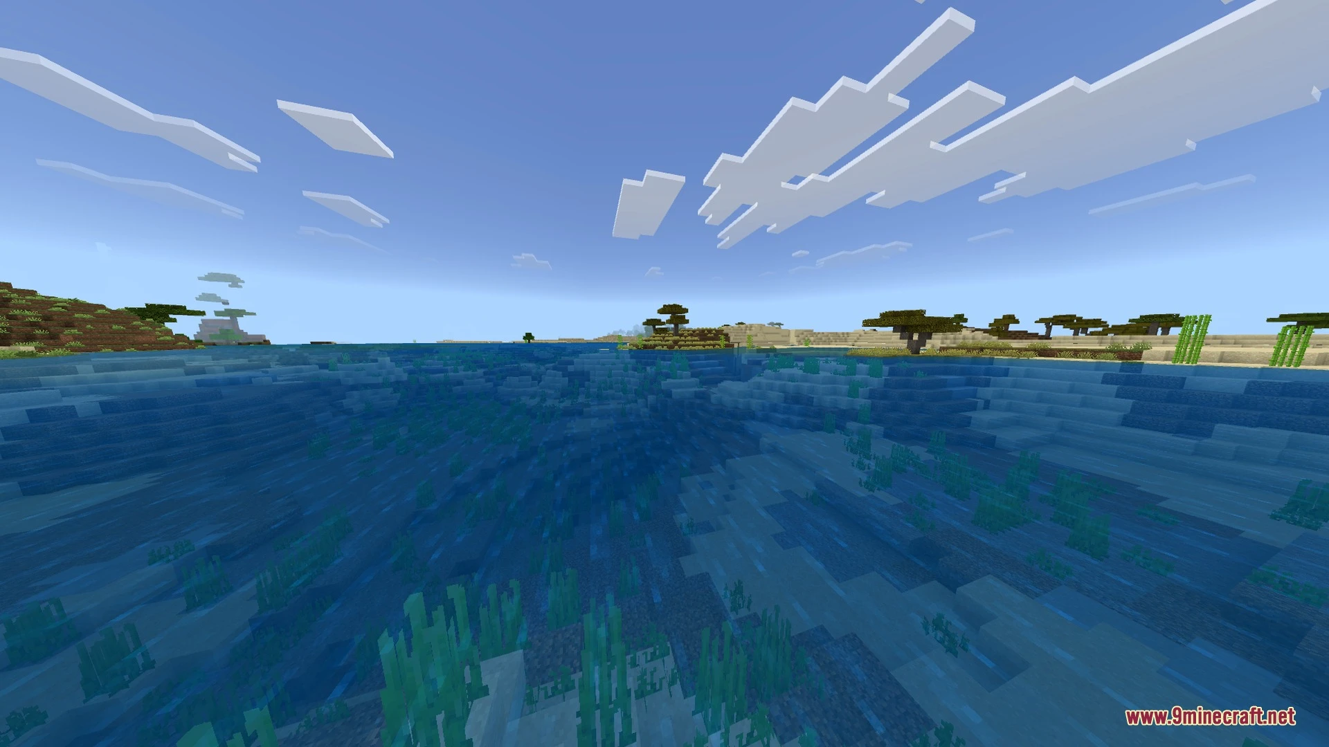 Zephyr Water Shader (26.x) – Calm Wave Animations with Sparkling Sun Reflections Screenshot 2 Zephyr Water Shader (26.x) – Calm Wave Animations with Sparkling Sun Reflections Screenshot 2