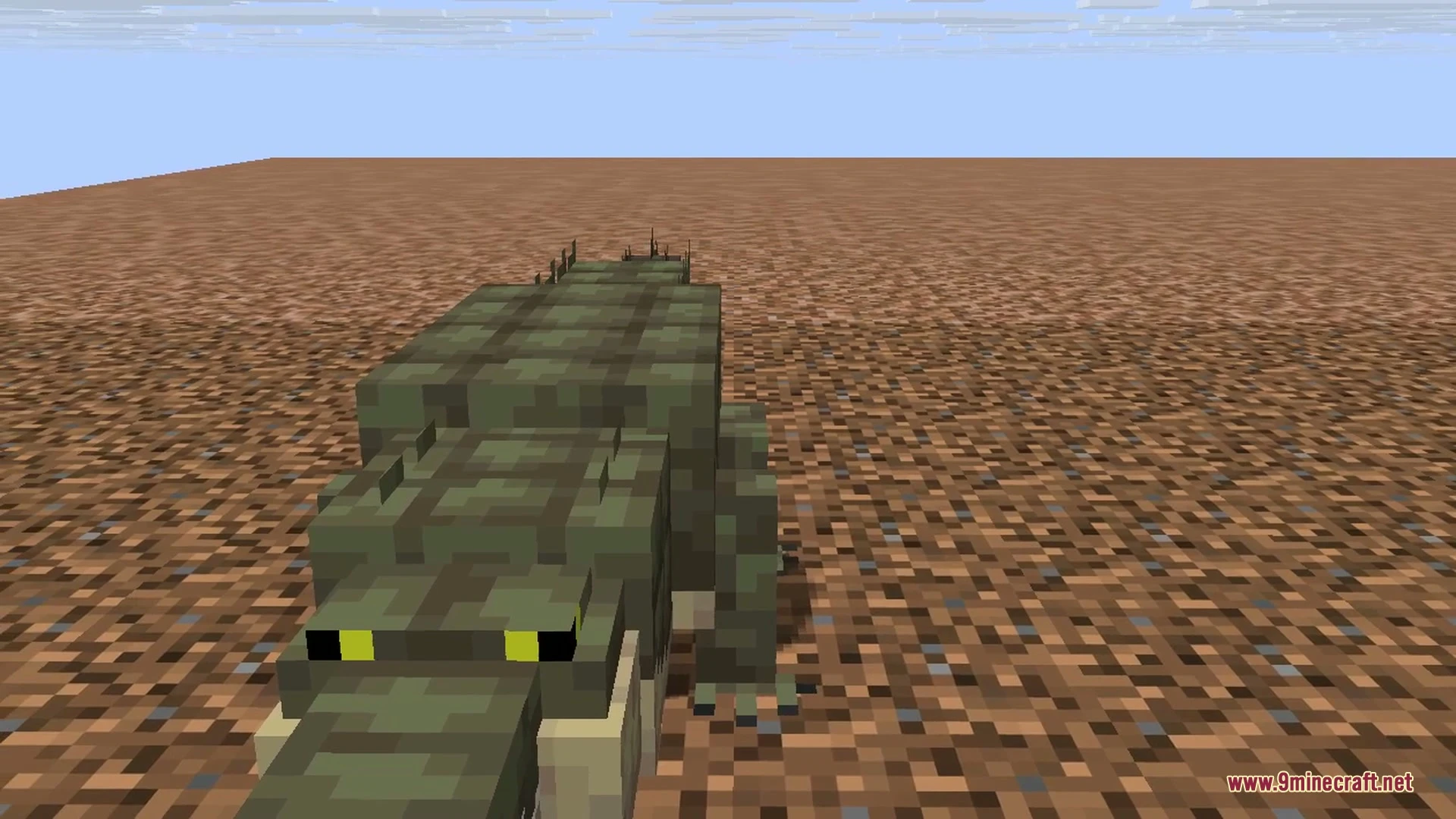 A purple Bunfungus creature standing near a giant red mushroom block