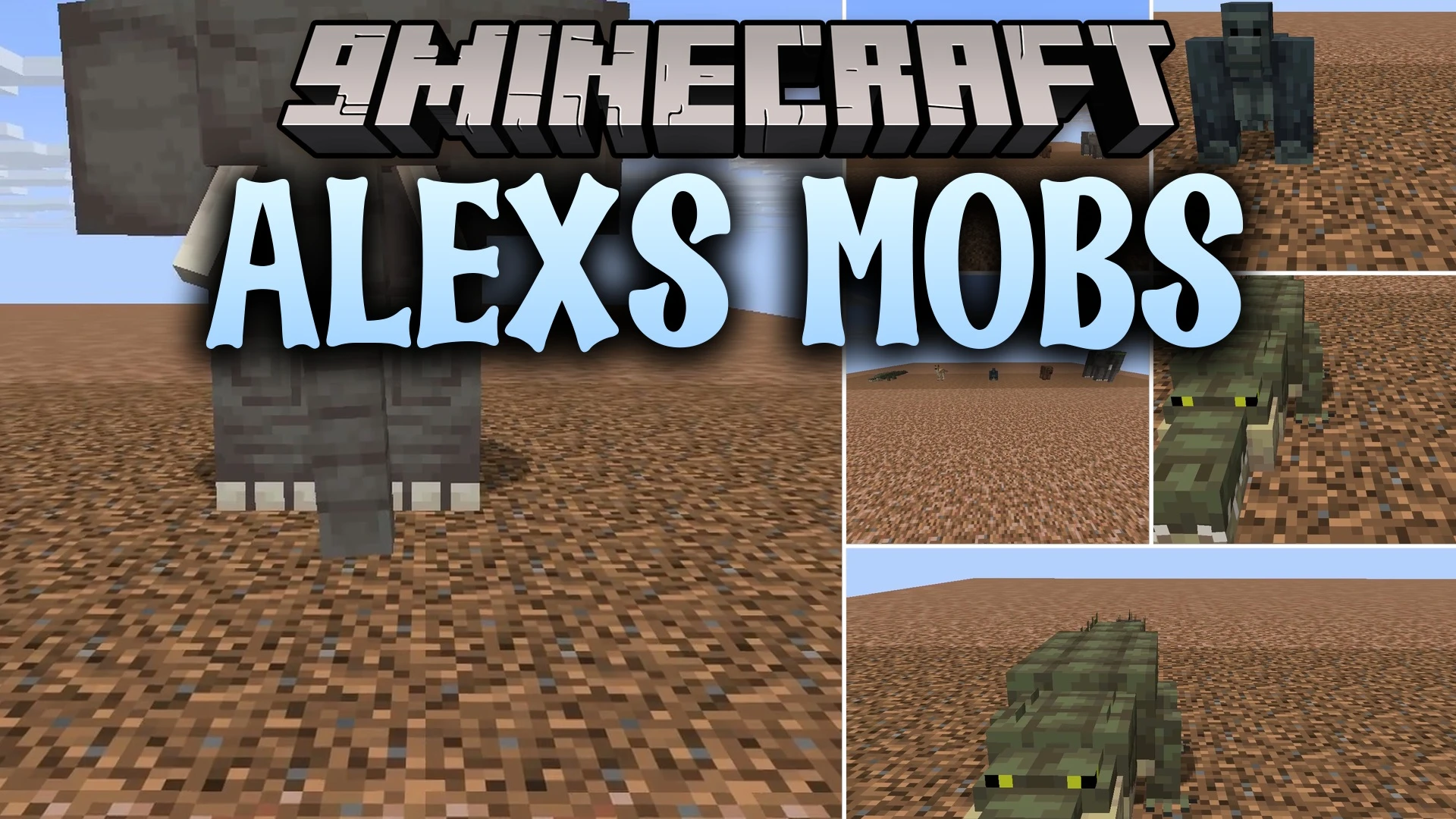 Alex's Mobs 9minecraft Mod (26.3, 26.2) – Tame Wild Animals and Fight Giant Boss Monsters